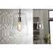 Clarion 1 Light 9 inch Brushed Nickel Pendant Ceiling Light, Small